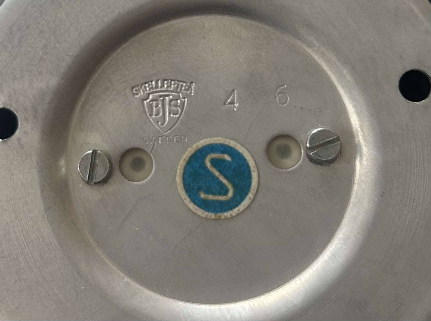 Pair of vintage adjustable wall lights, brass, Sweden 1970