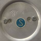 Pair of vintage adjustable wall lights, brass, Sweden 1970