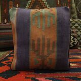 Handmade Striped Kilim Cushion Cover 37x40cm