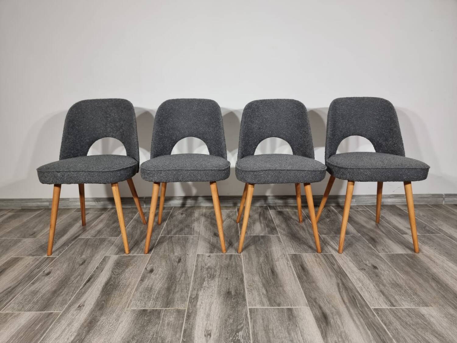 Dining Chairs by Oswald Haerdtl for Ton, 1950s, Set of 4