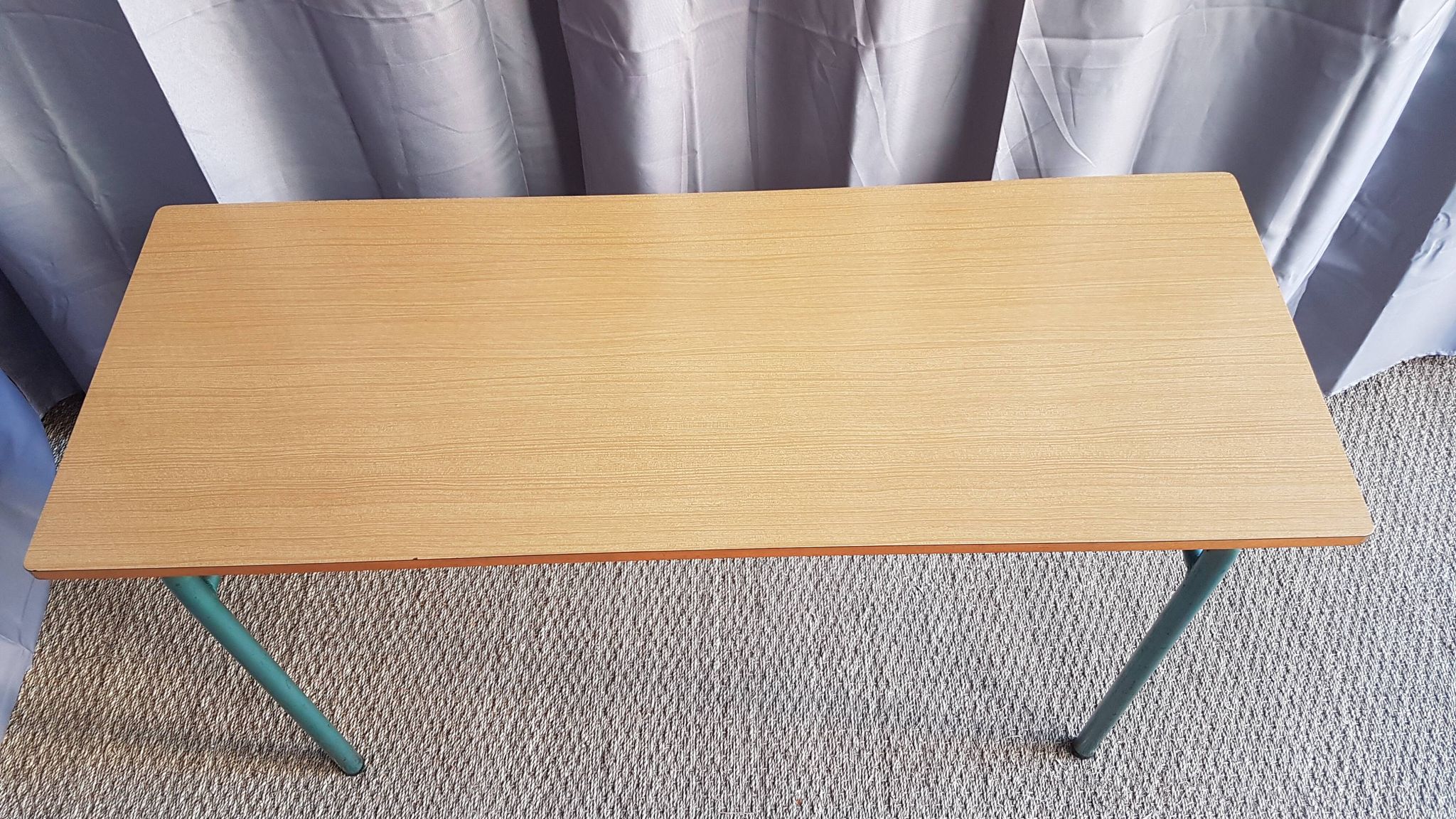 Bureau vintage à 2 casiers metal