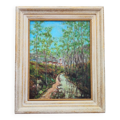 Peinture à l'huile - M. Schmidt