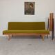 Folding daybed green Interier Praha Ex Czechoslovakia