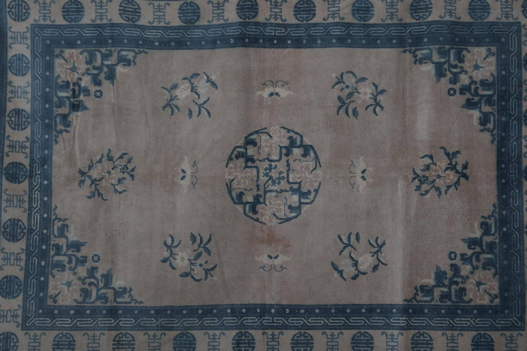 Vintage Turkish handmade rug 181x276 cm