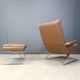 Swing Lounge Chair and Ottoman by Reinhold Adolf and Hans-Jürgen Schräpfer
