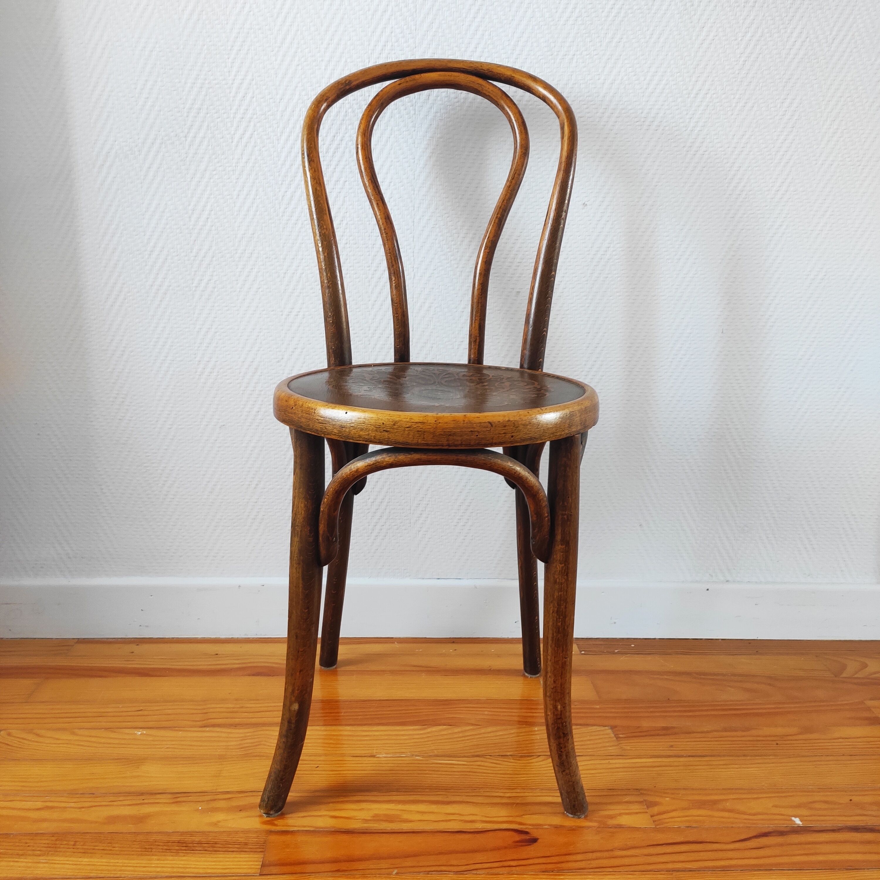 Antique chair of bistro fischel