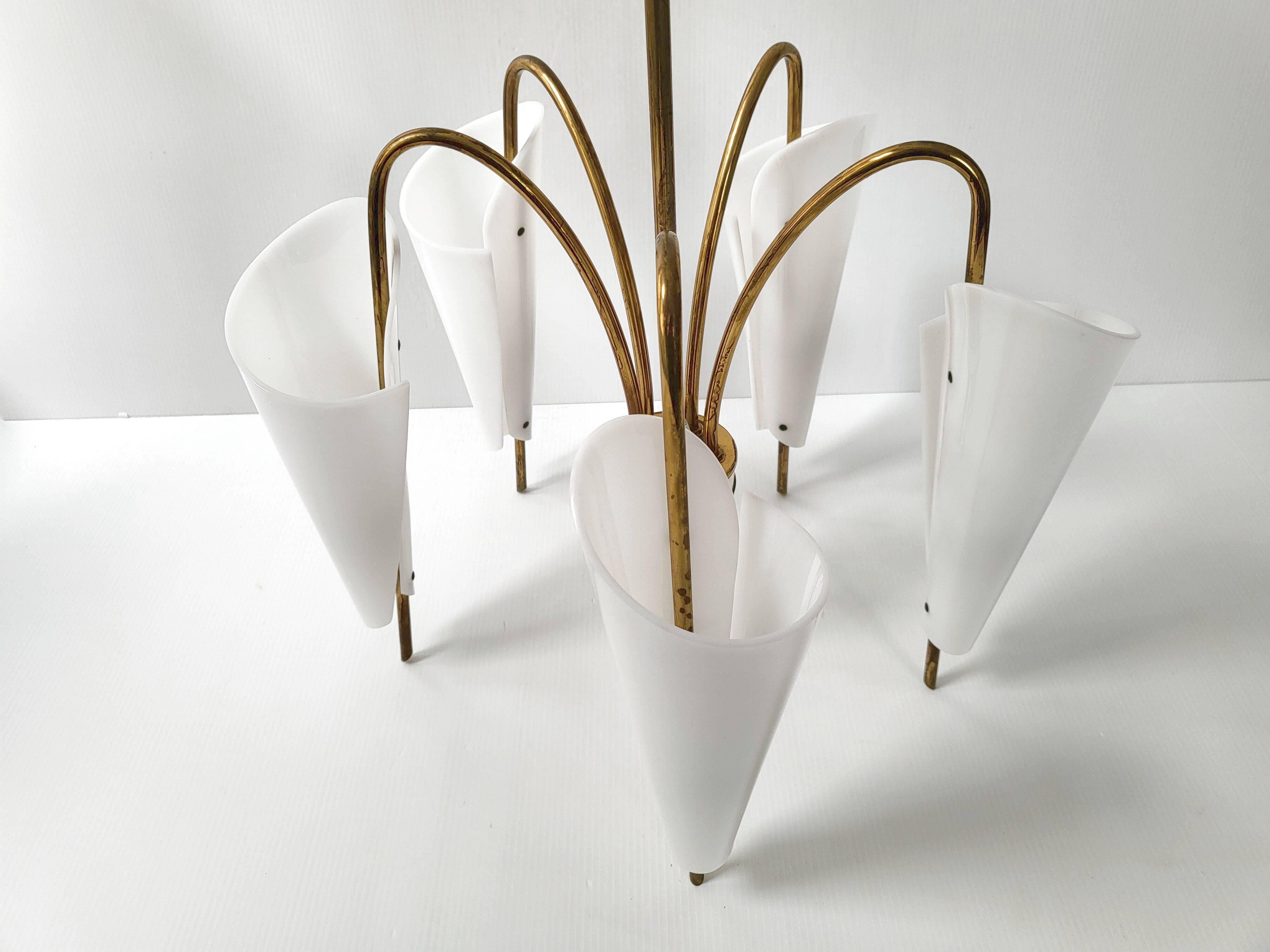 Stilnovo pendant light 1950 vintage