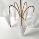 Stilnovo pendant light 1950 vintage