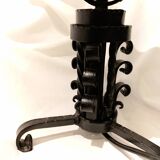 Lampe fer forgé Art Déco