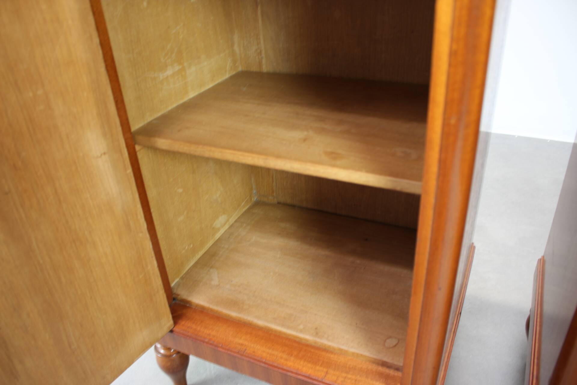 Art Deco Pair of Bedside Tables, 1930s, Czechoslovakia