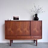 Vintage Danish highboard teak
