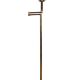Brass floor lamp , 1970s.