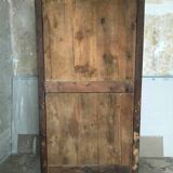 Armoire garde manger provençal ancien en noyer massif