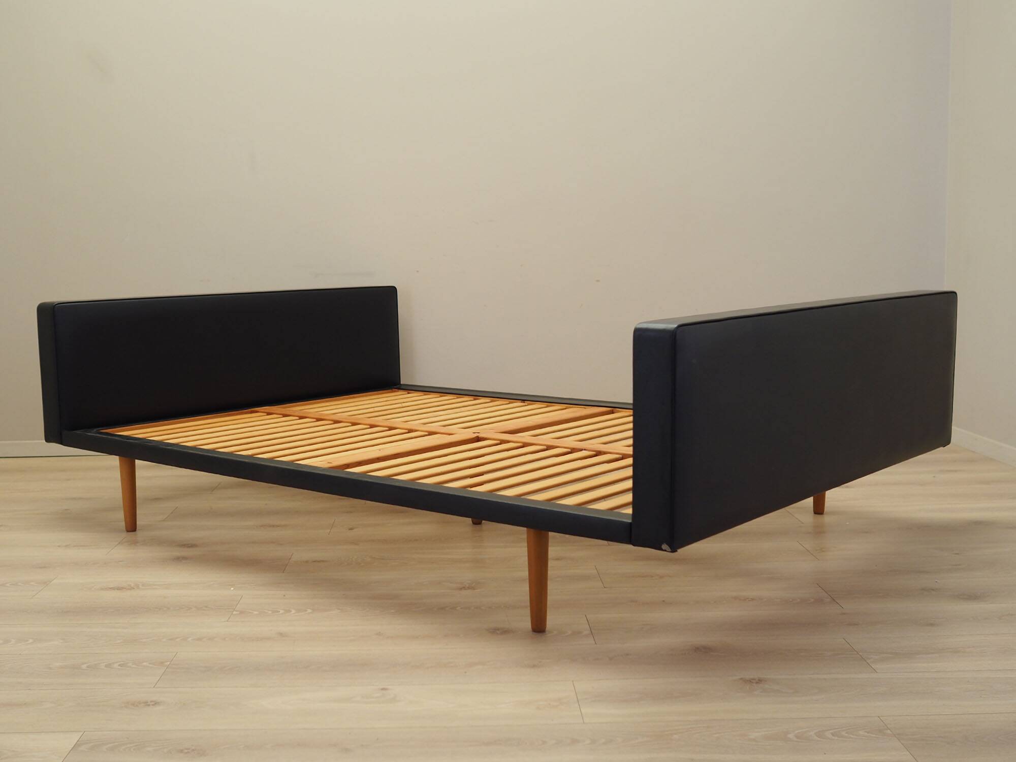 Bedroom bed, Danish design, 1960s, manufactured in Denmark