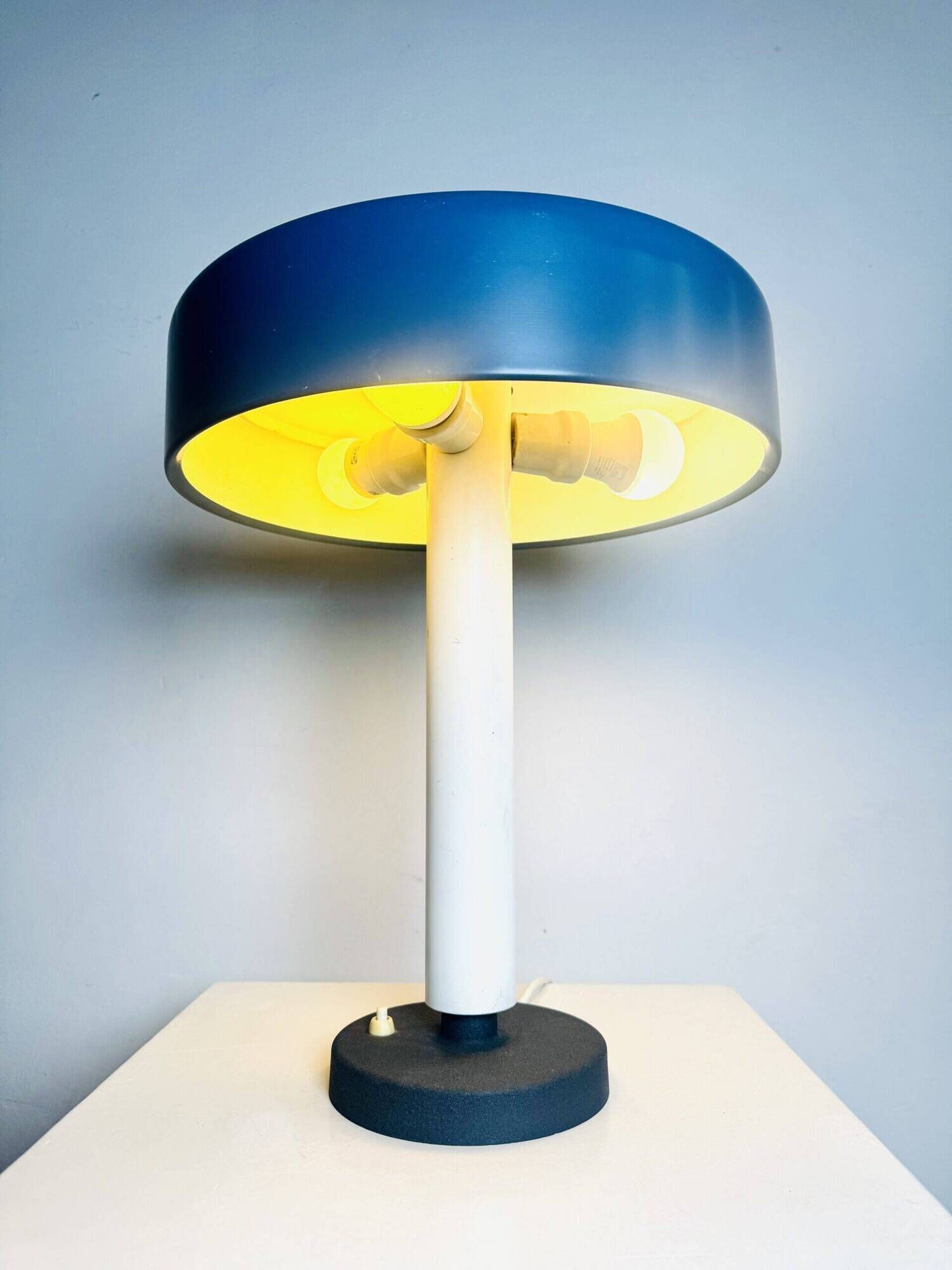 Model Tp-8079 Mushroom Table Lamp By Niek Hiemstra For Hiemstra Evolux, The Netherlands 1960S