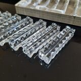 Box of 12 crystal knife holders