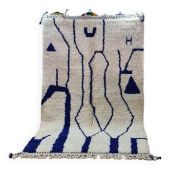 Tapis Beni Ouarain fait main