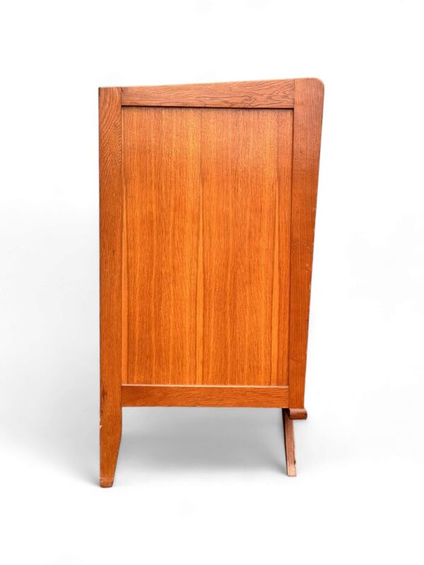 Buffet commode en rotin vintage