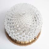 Ceiling lamp Crystal and bronze