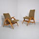 Paire de fauteuils 1970