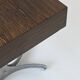 Trau Arredamenti Metallici S.P.A. large desk in rosewood Italy 1960