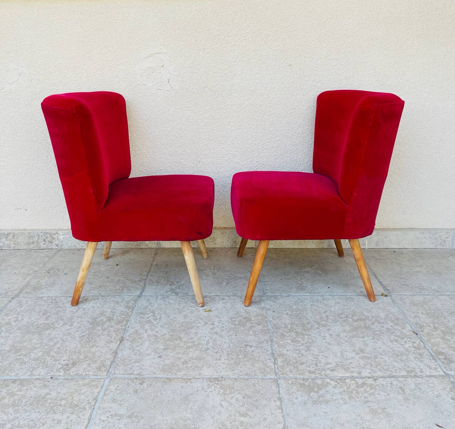 2 vintage armchairs from the 1960s