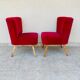 2 vintage armchairs from the 1960s