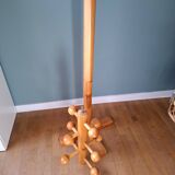 Pine coat rack