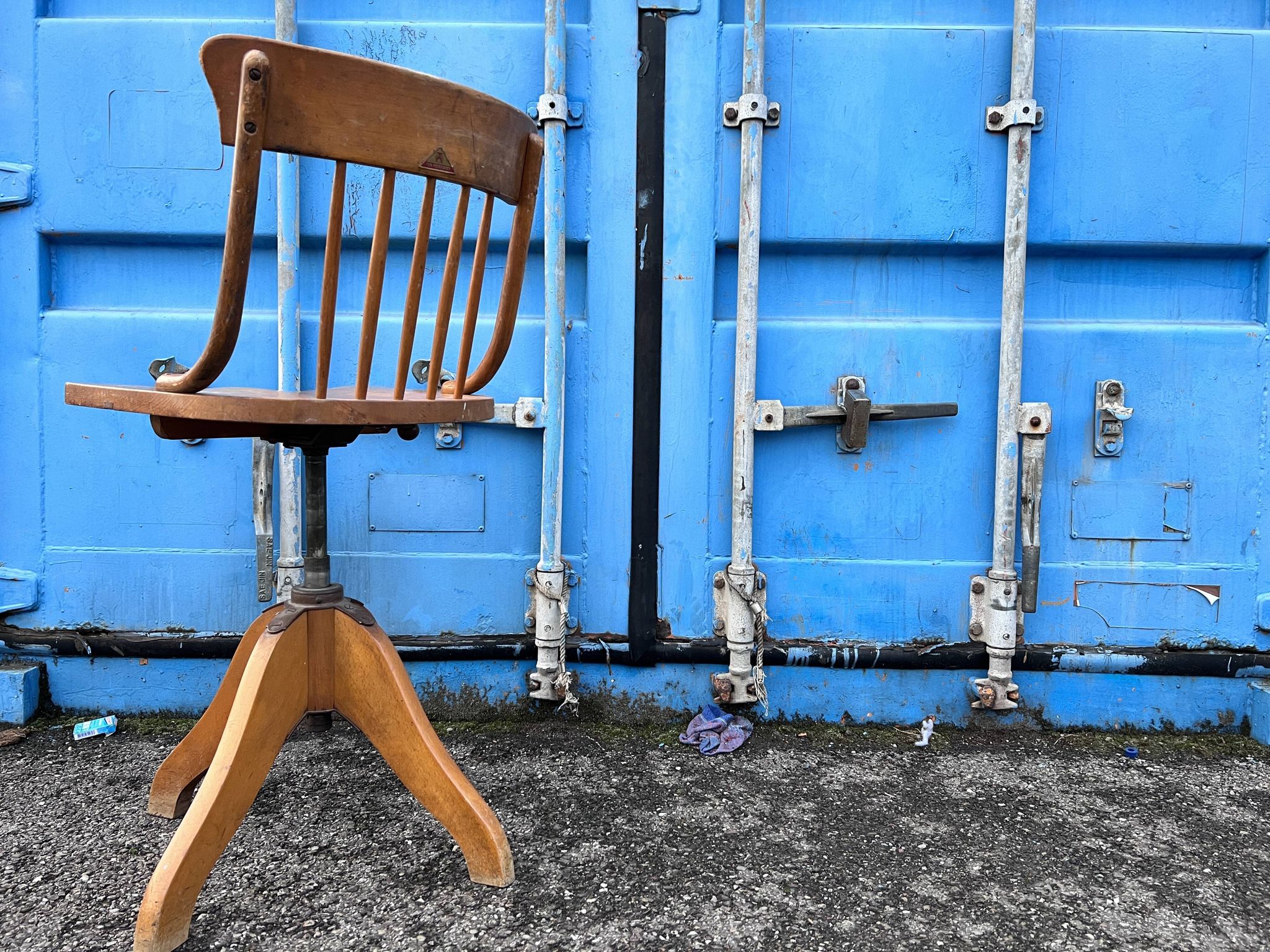 Fauteuil de bureau Federdreg vintage