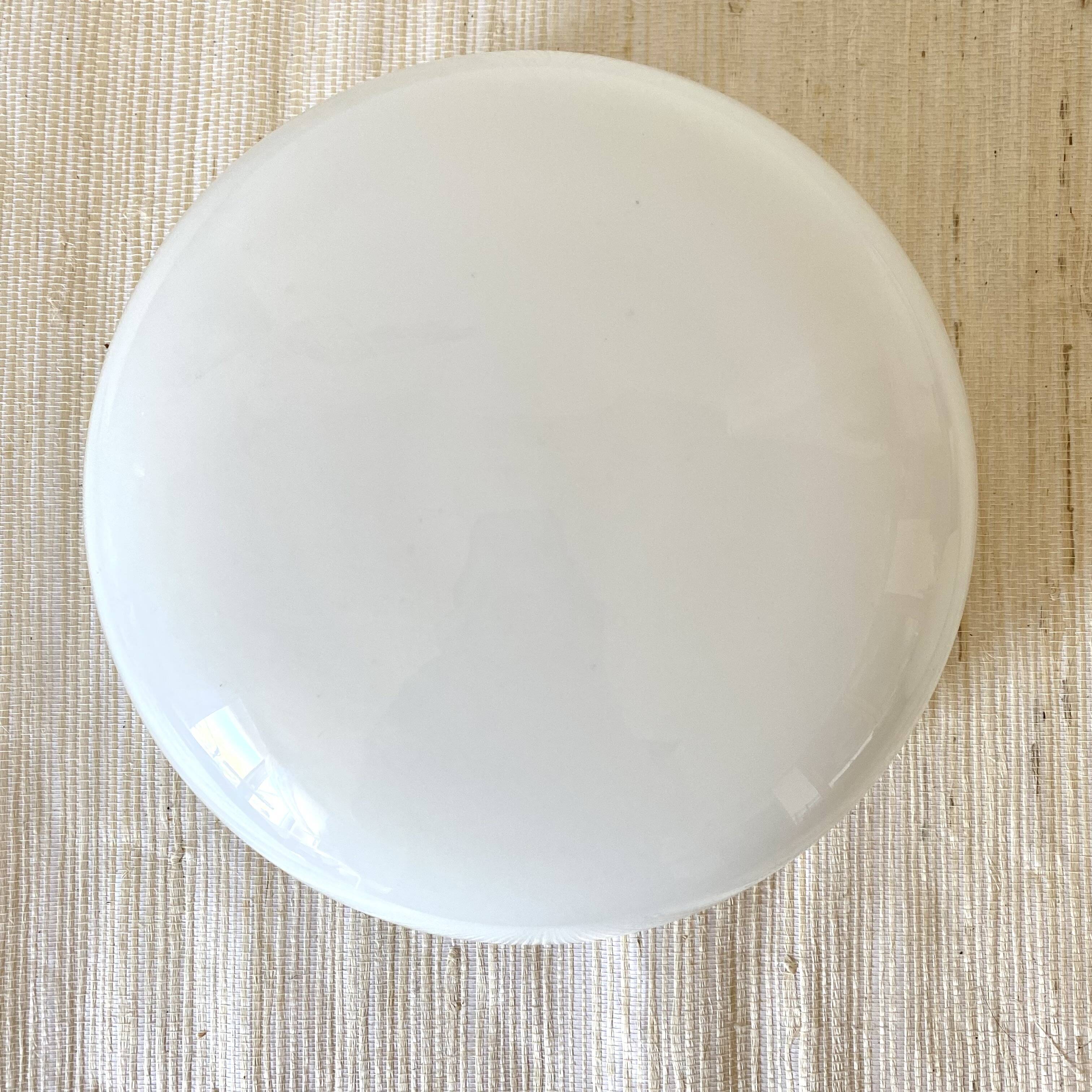 Vintage opaline ceiling light
