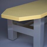 TE20 table designed by Martin Visser for Spectrum Furniture. 1980s
