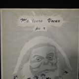 Project pub Air France signs Guy Delaplanche best wishes for 1968