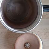 Enamelled teapot