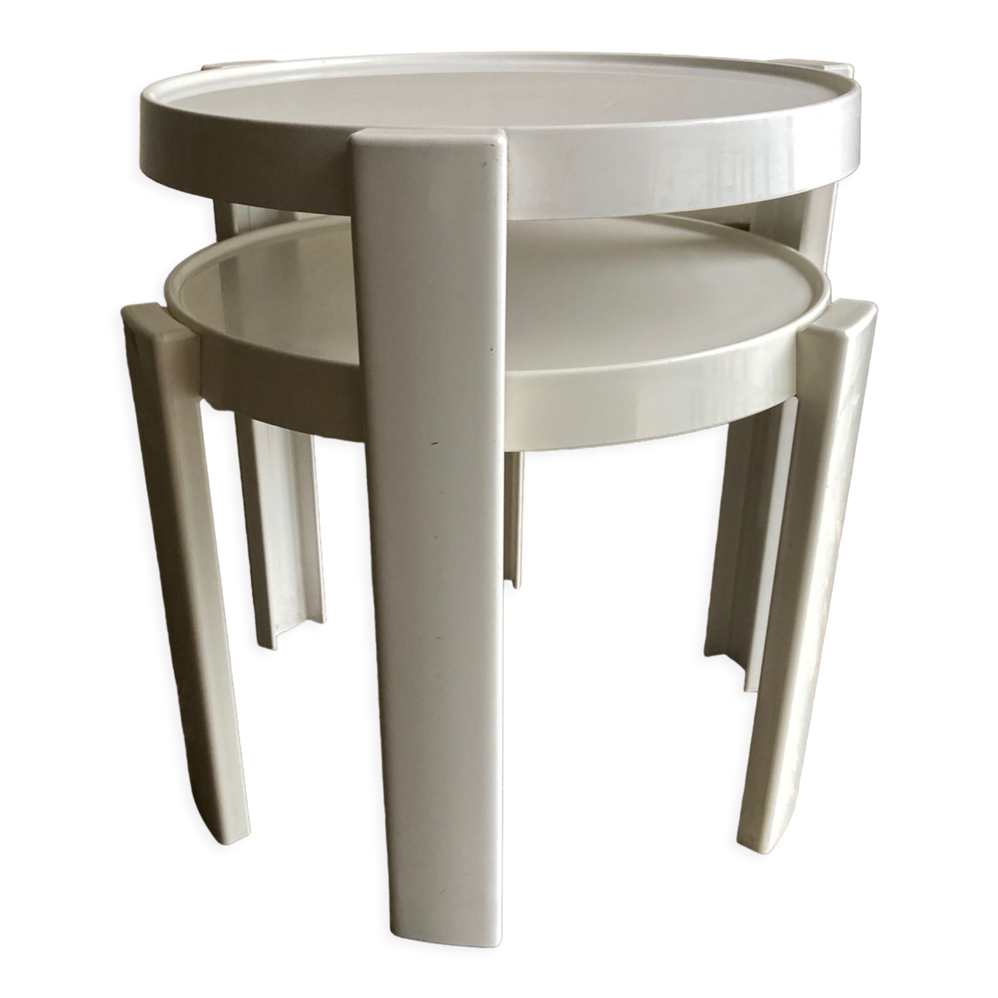 Tables gigogne design italien 1960 Kastilia space age