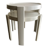Pull-out tables Italian design 1960 Kastilia space age