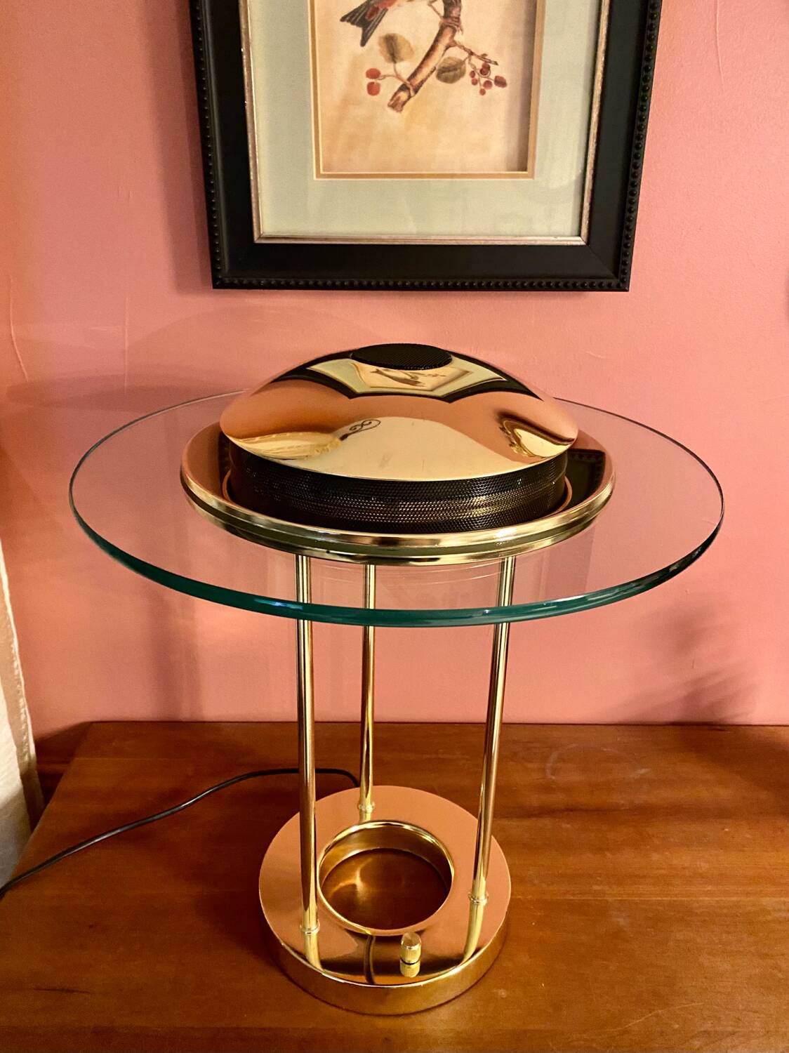 Saturn led lamp by Robert Sonneman 1980