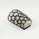 Mid-Century Glass Wall Light from Limburg, Germany, 1960s/1970s