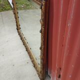 Old beveled mirror