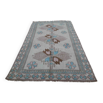 Tapis de couloir turc vintage