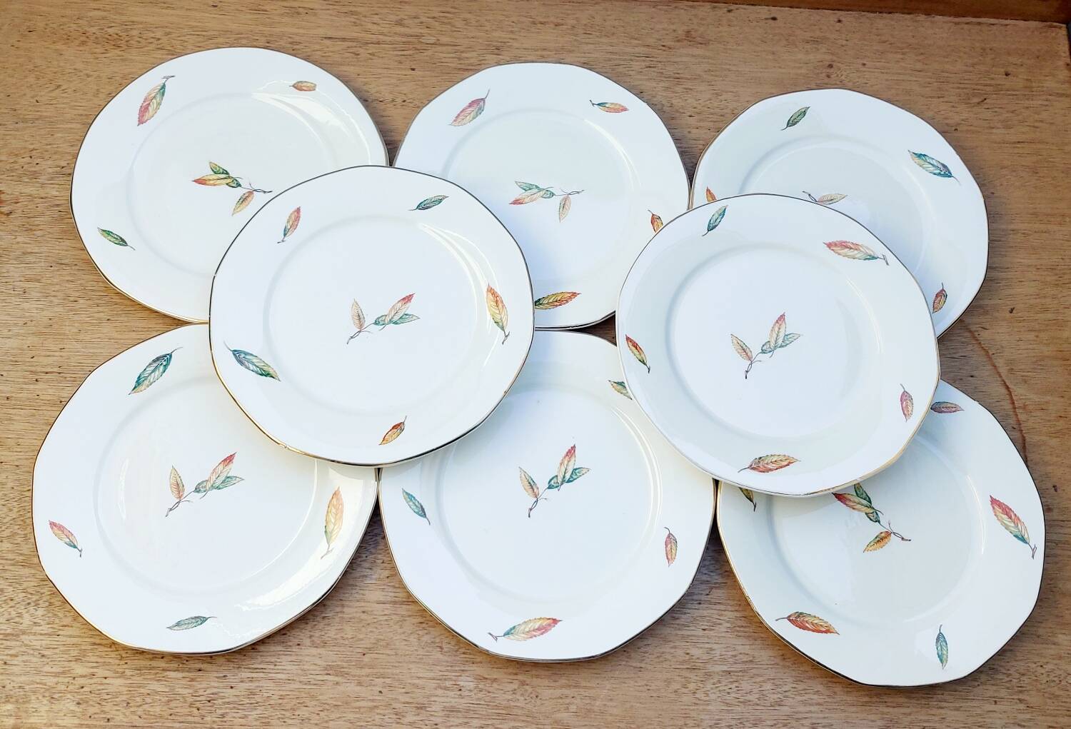 Digoin Sarreguemines Nemours flat plates