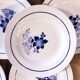 Set de 9 assiettes semi-creuses St Amand