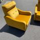 Pairs of Italian armchairs