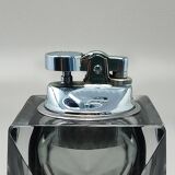 1960s Stunning Table Lighter in Murano Sommerso Glass By Flavio Poli for Se