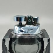1960s Stunning Table Lighter in Murano Sommerso Glass By Flavio Poli for Se