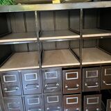 Iron workshop furniture with drawers