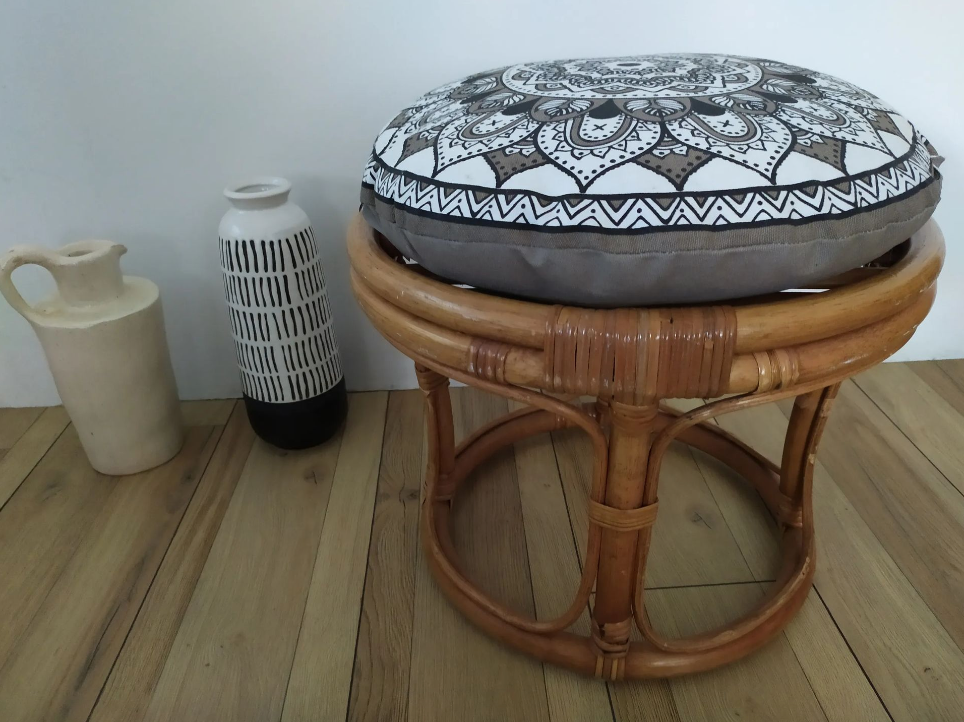Rattan stool