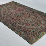 Anatolian handmade vintage rug 265 cm x 170 cm