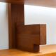 Pierre Chapo. Shelf or bookcase in natural elm. 1980s.