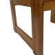Vintage coffee table pinewood minimalist 1960s