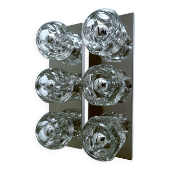 Pair of XXL Vintage Space Age Wall Lights